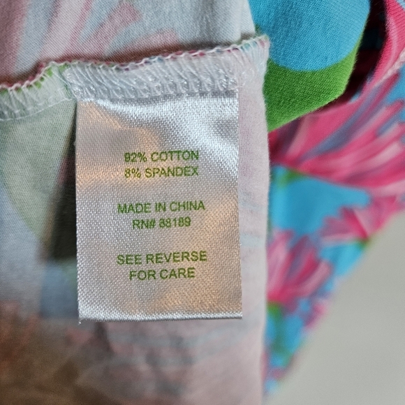 Lilly Pulitzer Turquoise Kissue Rare Jersey Knit Twist Knot Front Maxi Dress - Picture 9 of 10